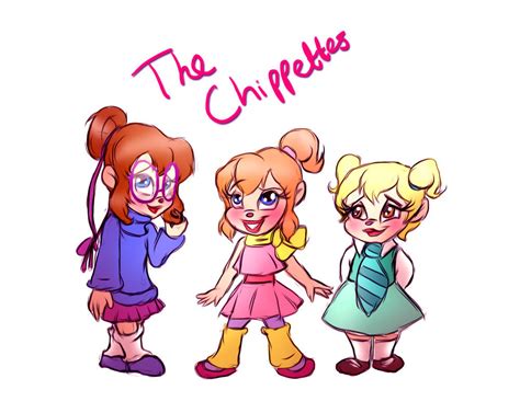 The Chipettes - 80s by Loveless-Nights on DeviantArt