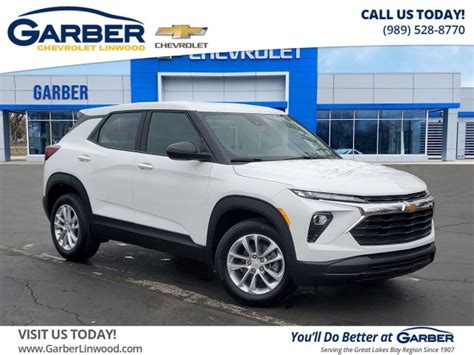 New 2024 Chevrolet Trailblazer LS SUV In Saginaw RB069232 Garber