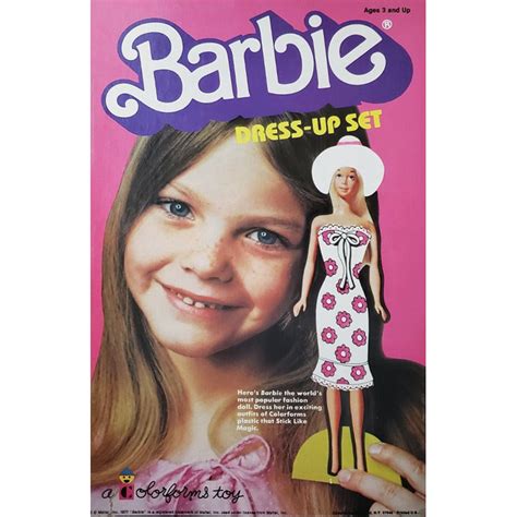 Barbie Dress Up Kit Colorforms Set - 510_Dress_Up_Set BarbiePedia