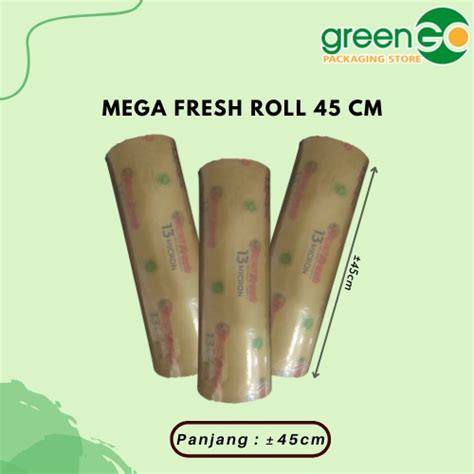 Jual Plastik Wrapping Makanan Cm M Mega Fresh Cling Wrapping Food