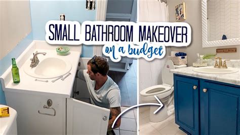 Diy Small Bathroom Makeover On A Budget 2020 Bathroom Remodel Under