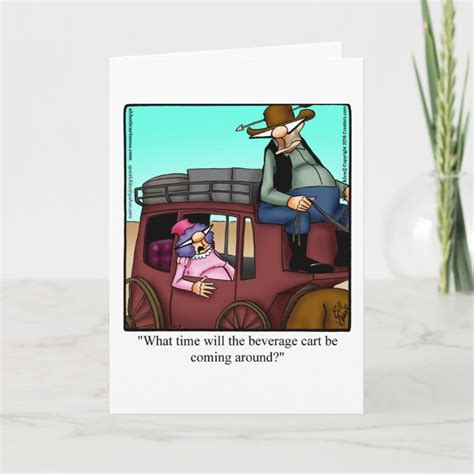 Funny Bon Voyage Humor Greeting Card | Zazzle.com