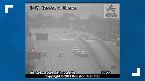 Eastex Freeway Closure Fatal Crash Shuts Down Southbound Lanes