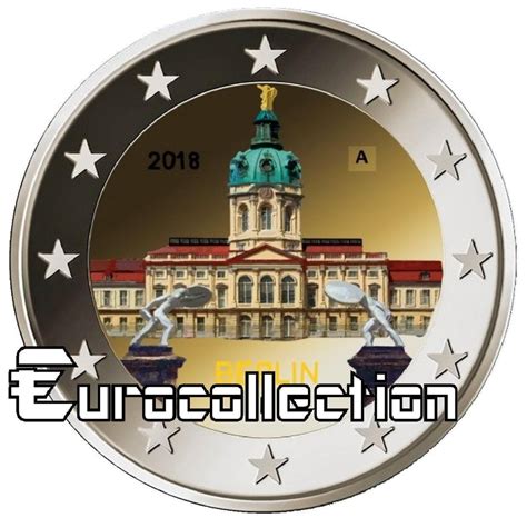 Euro Allemagne Ch Teau De Charlottenburg Couleur