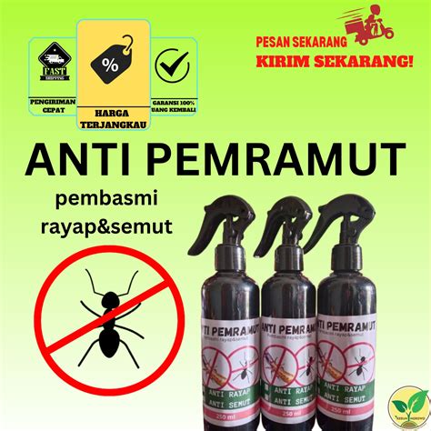 Anti Pemramut Pembasmi Semut Dan Rayap 250ml Semprotan Anti Rayap Dan