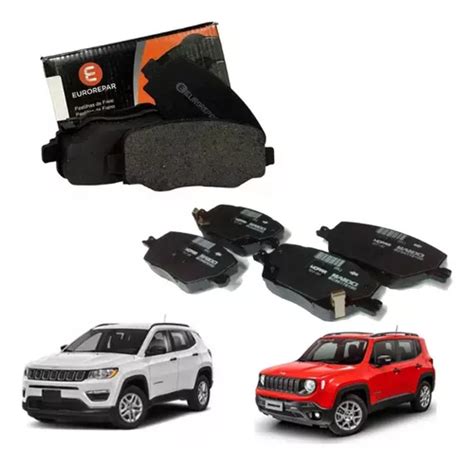 Pastilha Freio Dianteiro Traseira Jeep Renegade Original