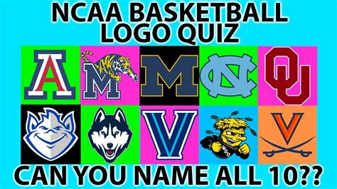 Ncaa Basketball Team Logos