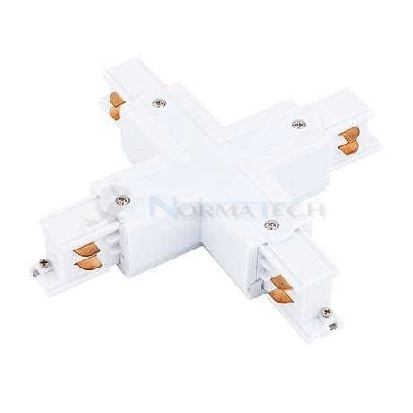 Cznik Do Szynoprzewodu Krzy Owy X Ctls Power X Connector White