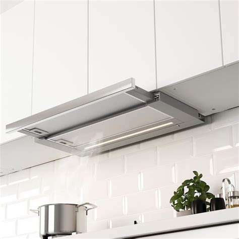 Utdragbar Under Cabinet Range Hood Stainless Steel Ikea