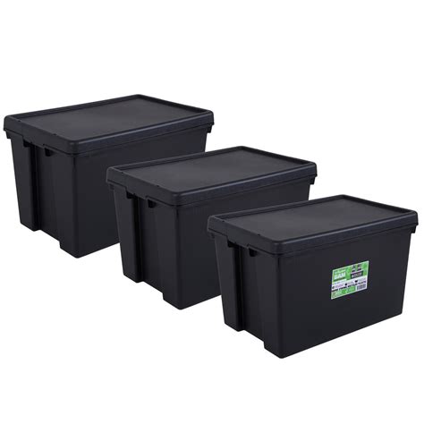 Wham Bam 62 Litre Recycled Heavy Duty Plastic Storage Box