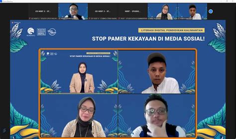 Kemenkominfo Gelar Webinar Stop Pamer Kekayaan Di Media Sosial Fajar