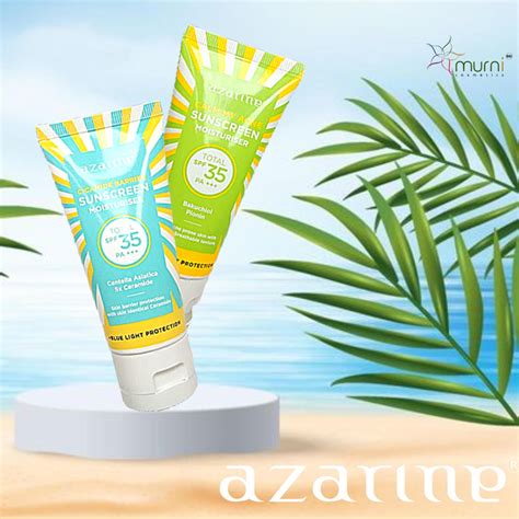 Jual AZARINE SUNSCREEN MOISTURISER SPF 35 PA 40G Shopee Indonesia