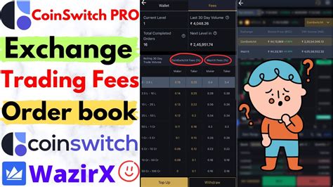 Coinswitch Pro Trading Fees Explained Maker Fees Vs Taker Fees