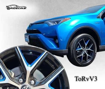 Toyota RAV4 Wheel Decals / Rim Stickers | Ridecals®