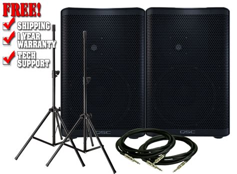 QSC CP8 8" Powered Speaker | Chicago DJ Equipment