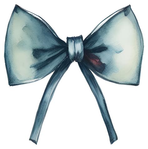 Watercolor Bow Illustration 25218151 Png