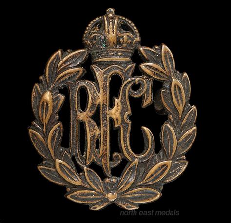 Ww Rfc Royal Flying Corps Cap Badge British Badges And Medals