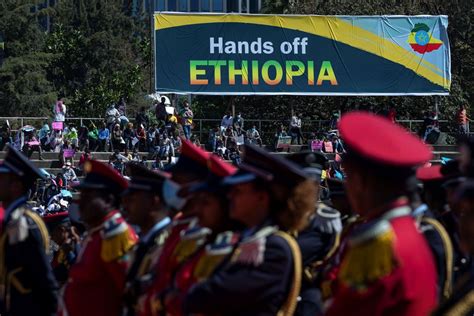 Ethiopians Protest Us Sanctions Over Brutal Tigray War