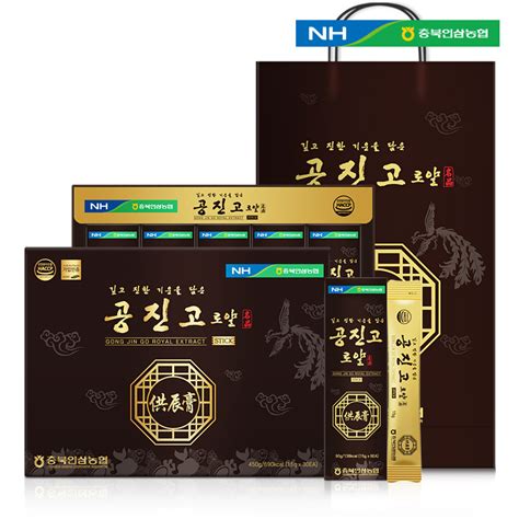 충북인삼농협 공진고 로얄스틱 15g X 30포