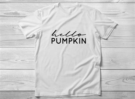 Hello Pumpkin Svg Fall Shirt Svg Fall Svg Hello Pumpkin Etsy