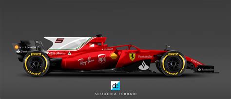 2018 Scuderia Ferrari F1 Concept Liveries. on Behance