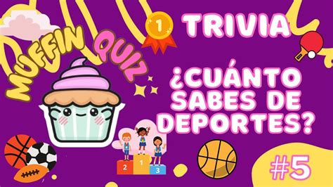 TRIVIA DE DEPORTES Cuánto sabes de Deportes YouTube