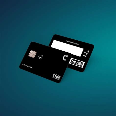 Cryptnox Fido Card Fido Certified Nfc Security Key For Apple Id Ios