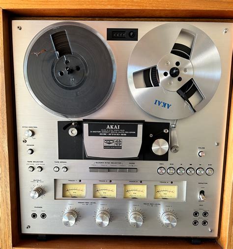 Akai Gx D Glass X Tal Ferrite Head Reel Reel Tape Recorder Player