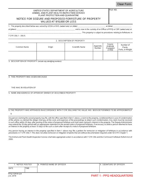 Ppq Form 624 Fill Out Sign Online And Download Fillable Pdf