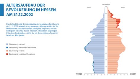 Altersaufbau Der Bevölkerung In Hessen Am 31 12 2002 Statistik Hessen De