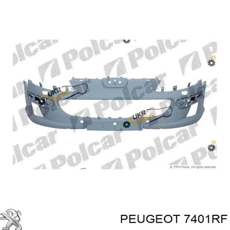 7401RF PEUGEOT CITROEN Paragolpes Delantero