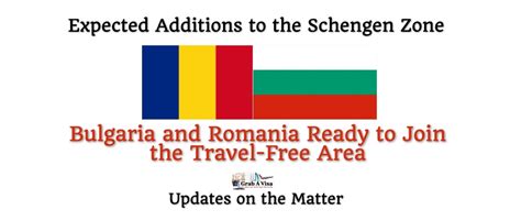 Bulgaria and Romania to Join the Schengen Free-Travel Area