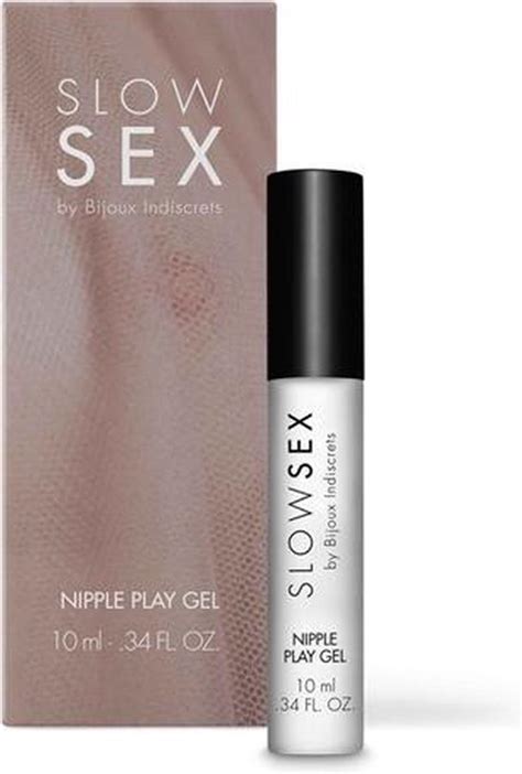 Bijoux Indiscrets Slow Sex Tepel Play Gel 10 Ml Bol