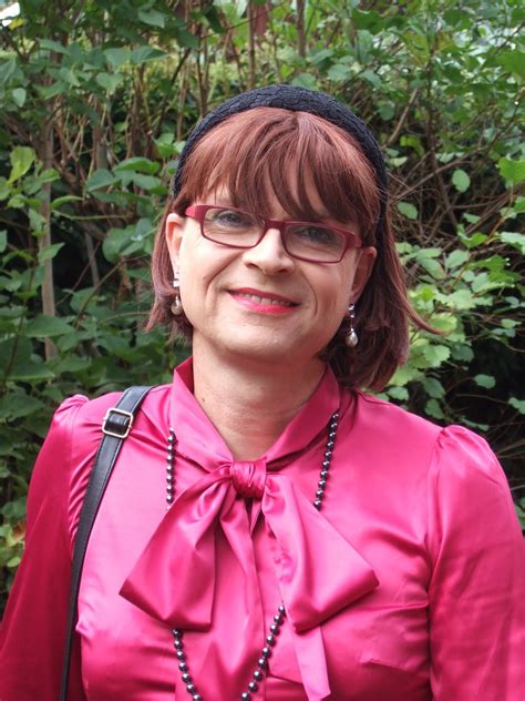 Portrait I Really Love My Satin Pussy Bow Blouse From Hawe Flickr