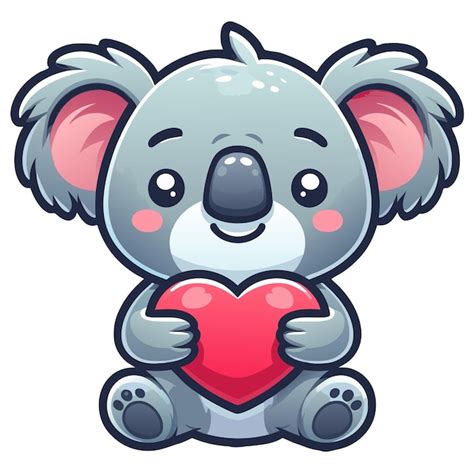 Premium Vector Cute Koala Clipart Vector