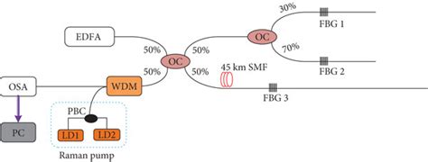 Intensity And Wavelength Division Multiplexing FBG Sensor System Using