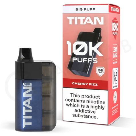 Cherry Fizz Titan K Disposable Vape Kit