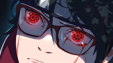 Mangekyo Sharingan redesign for Sarada Uchiha in Boruto