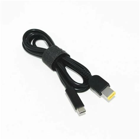 Usb C Type C To Slim Tip Power Cable Works With For Lenovo 65w Slim Tip Laptops데이터 케이블