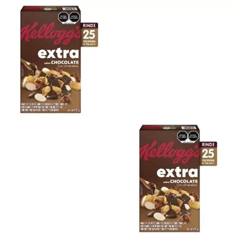 Cereal Extra Kellogg S Chocolate Con Almendras G Pza Env O Gratis