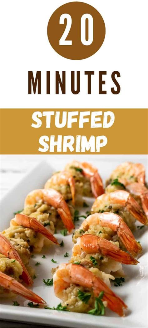 Easy Baked Stuffed Shrimp Just 20 Minutes • Zona Cooks Baked