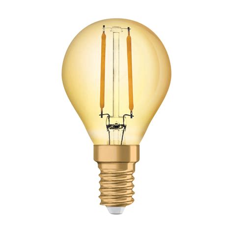 Ledvance Vintage Led Filament Gold E W K Warm White