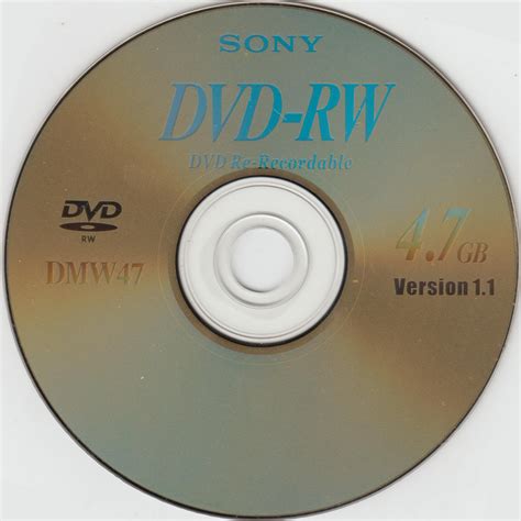 Sony (DVD±R & DVD±RW) | Gough's Tech Zone
