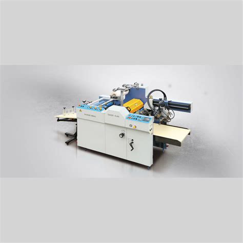 Zm Sadf 540 Semi Automatic Thermal Lamination Laminating Film Machine