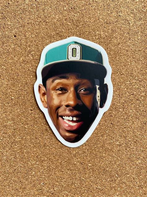 Tyler The Creator Face Sticker