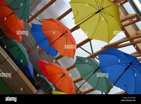 Umbrella Hanging From Ceiling Hi Res Stock Photography And Images Alamy