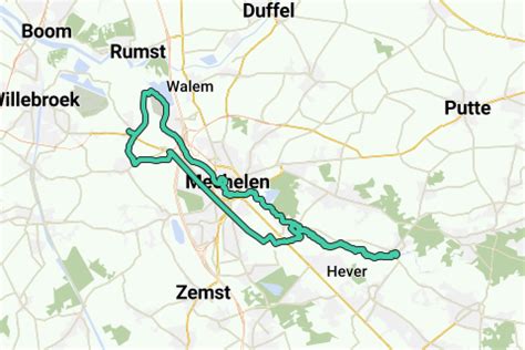 Heffen Recreatieve Fietsroute RouteYou