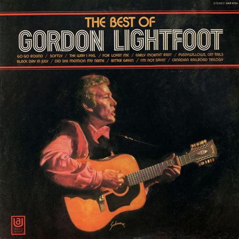 Gordon Lightfoot The Best Of Gordon Lightfoot 1970 Vinyl Discogs