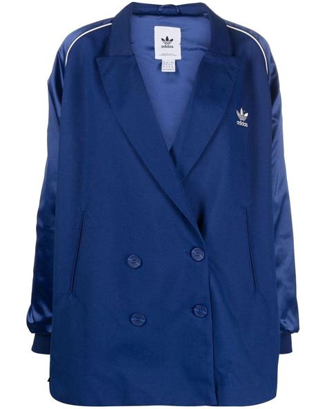 Adidas Varsity Jacket In Blue Lyst