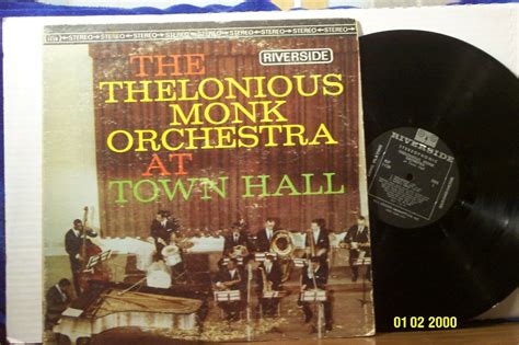 Popsike THELONIOUS MONK LP At Town Hall ORIGINAL RIVERSIDE